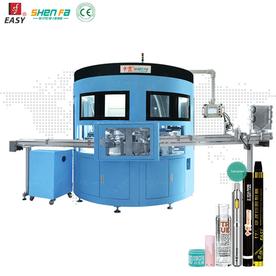 quality Diamètre 8-25MM machine d'impression d'écran de trois couleurs pour Pen Barrels Eyeliner Bottle cosmétique factory